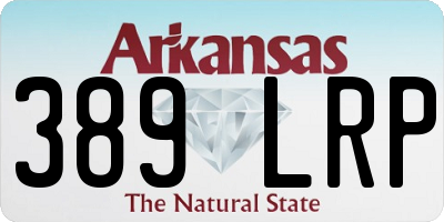 AR license plate 389LRP