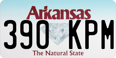 AR license plate 390KPM