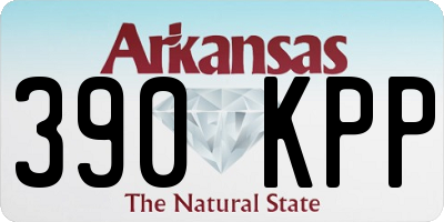 AR license plate 390KPP