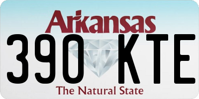 AR license plate 390KTE