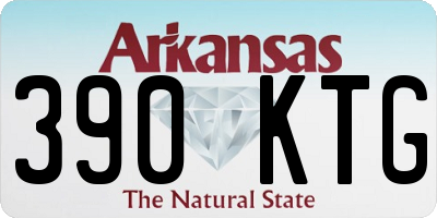 AR license plate 390KTG