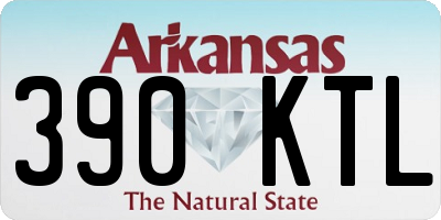 AR license plate 390KTL