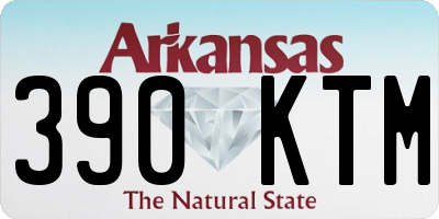 AR license plate 390KTM