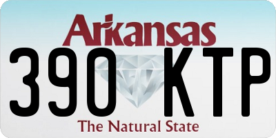 AR license plate 390KTP