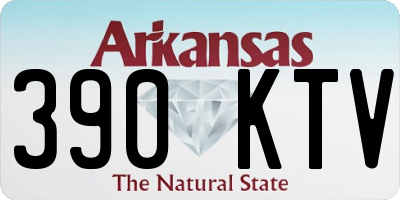 AR license plate 390KTV