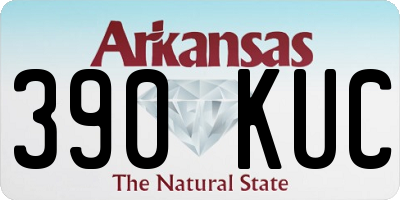 AR license plate 390KUC