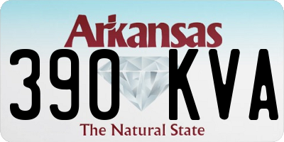 AR license plate 390KVA