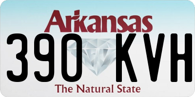 AR license plate 390KVH