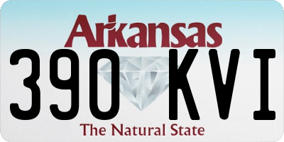 AR license plate 390KVI