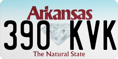 AR license plate 390KVK