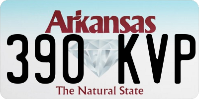 AR license plate 390KVP