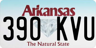 AR license plate 390KVU