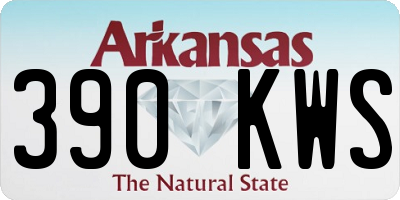 AR license plate 390KWS