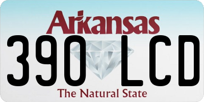 AR license plate 390LCD