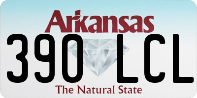 AR license plate 390LCL