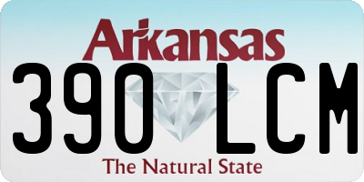 AR license plate 390LCM