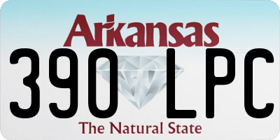 AR license plate 390LPC