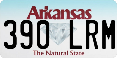 AR license plate 390LRM