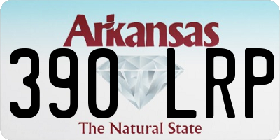 AR license plate 390LRP