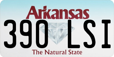 AR license plate 390LSI
