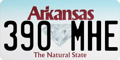 AR license plate 390MHE