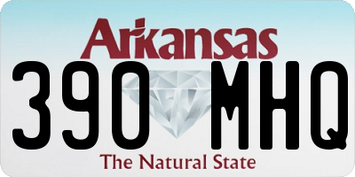 AR license plate 390MHQ