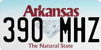 AR license plate 390MHZ