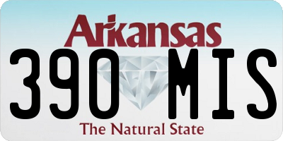 AR license plate 390MIS