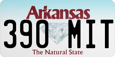 AR license plate 390MIT