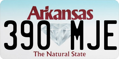 AR license plate 390MJE