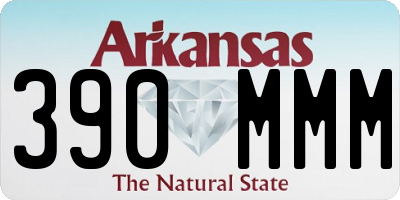 AR license plate 390MMM