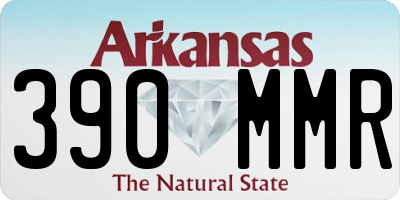 AR license plate 390MMR