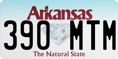 AR license plate 390MTM