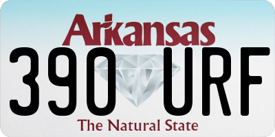 AR license plate 390URF