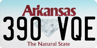 AR license plate 390VQE
