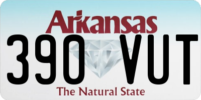 AR license plate 390VUT