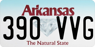 AR license plate 390VVG