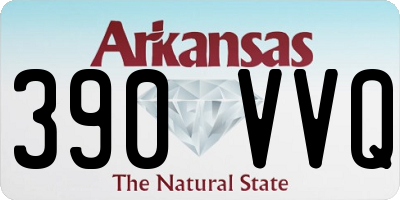 AR license plate 390VVQ