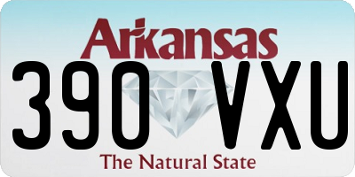AR license plate 390VXU