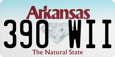 AR license plate 390WII