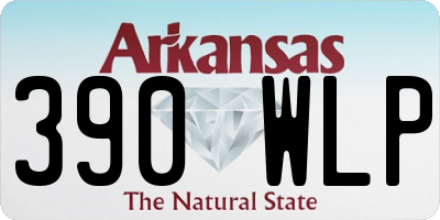 AR license plate 390WLP
