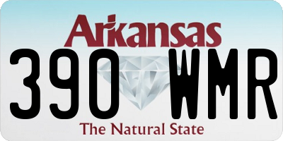 AR license plate 390WMR