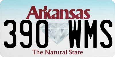 AR license plate 390WMS