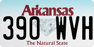 AR license plate 390WVH