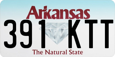 AR license plate 391KTT
