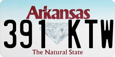 AR license plate 391KTW