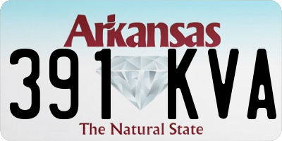 AR license plate 391KVA