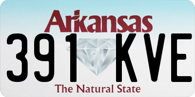 AR license plate 391KVE