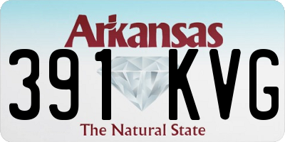 AR license plate 391KVG