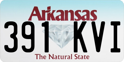AR license plate 391KVI